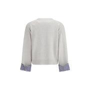 Brunello Cucinelli Gray Cashmere Cashmere Sweater