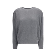 Brunello Cucinelli Gray Cotton Sweatshirt