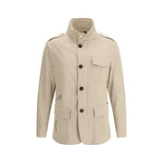 MooRER Beige Cotton Coat
