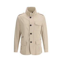 MooRER Beige Cotton Coat
