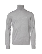 Dolce & Gabbana Gray Long Sleeve Turtleneck Pullover Sweater