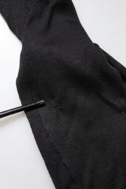 Dolce & Gabbana Black Cotton DG Logo Men Sweatshirt Sweater