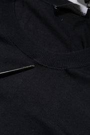 Dolce & Gabbana Black Long Sleeve CrewNeck Pullover Sweater