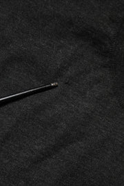 Dolce & Gabbana Gray Long Sleeve Crew Neck Pullover Sweater