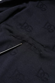 Dolce & Gabbana Black Silk Crew Neck Sweatshirt Sweater