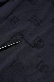 Dolce & Gabbana Black Silk Crew Neck Sweatshirt Sweater