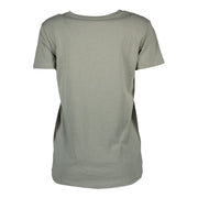 Silvian Heach Green Cotton Women T-Shirt