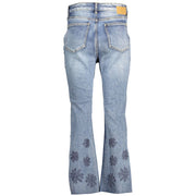 Desigual Blue Cotton Jeans Denim