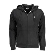 U.S. POLO ASSN. Black Cotton Sweatshirt