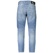 Calvin Klein Blue Cotton Jeans Denim