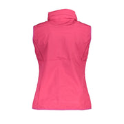 Scuola Nautica Pink Polyester Sleveless Jacket
