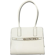 Mario Valentino White Polyethylene Handbag