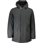 Woolrich Gray Cotton Jackets & Coat