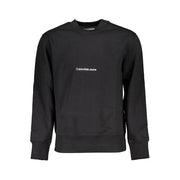 Calvin Klein Black Cotton Men Sweater