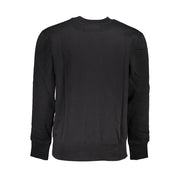 Calvin Klein Black Cotton Men Sweater