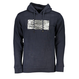 Cavalli Class Blue Cotton Sweatshirt