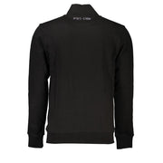 La Martina Black Cotton Sweatshirt
