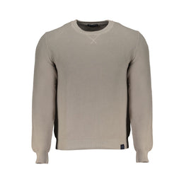 North Sails Grigio Organic Cotton Men Sweater