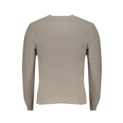 North Sails Grigio Organic Cotton Men Sweater