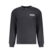 Napapijri Black Cotton Men Sweater