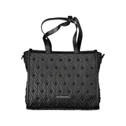 Mario Valentino Black Polyethylene Women Handbag