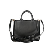 Mario Valentino Black Polyethylene Women Handbag