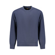 Hugo Boss Blue Cotton Men Sweater
