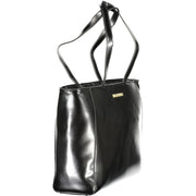 Mario Valentino Black Polyethylene Women Handbag