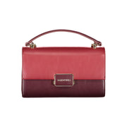 Mario Valentino Red Polyethylene Women Handbag