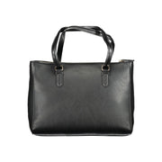 Mario Valentino Black Polyethylene Women Handbag