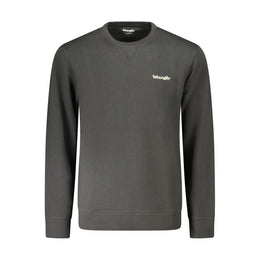 Wrangler Black Cotton Sweatshirt