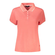 North Sails Pink Cotton Women Polo Shirt