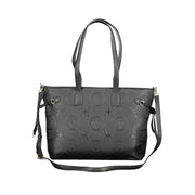 Mario Valentino Black Polyethylene Handbag