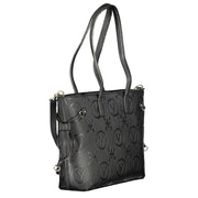 Mario Valentino Black Polyethylene Handbag