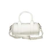 Mario Valentino White Polyethylene Handbag