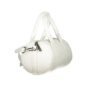Mario Valentino White Polyethylene Handbag