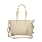 Mario Valentino Beige Polyethylene Handbag