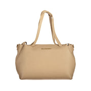 Mario Valentino Beige Polyethylene Women Handbag