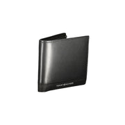Tommy Hilfiger Black Leather Men Wallet