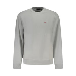 Napapijri Gray Cotton Men Sweater