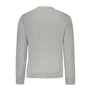 Napapijri Gray Cotton Men Sweater