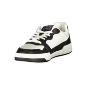 Tommy Hilfiger Black Leather Men Sneaker