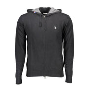 U.S. POLO ASSN. Black Cotton Sweater