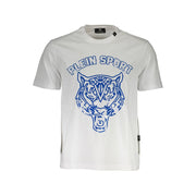 Plein Sport White Cotton T-Shirt