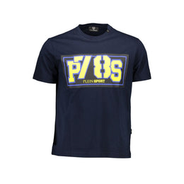 Plein Sport Blue Cotton T-Shirt