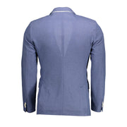 Gant Blue Cotton Jackets & Coat
