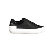 Calvin Klein Black Polyester Sneaker