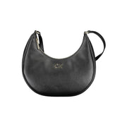 Calvin Klein Black Recycled Polyester Women Handbag