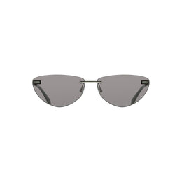 Calvin Klein Black Metal Women Sunglass
