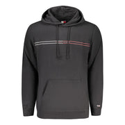 Tommy Hilfiger Black Cotton Men Sweater